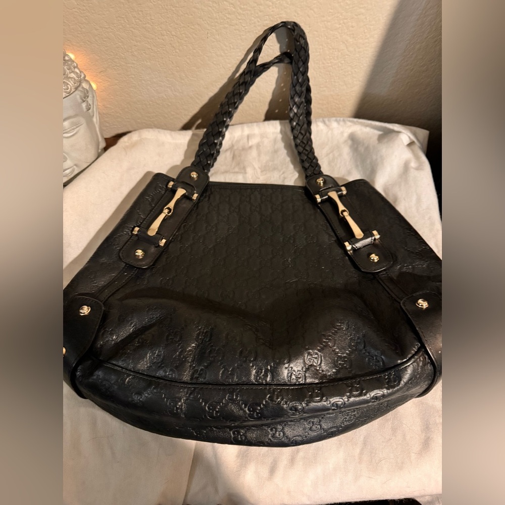 Authentic Gucci Pelham Hobo Tote